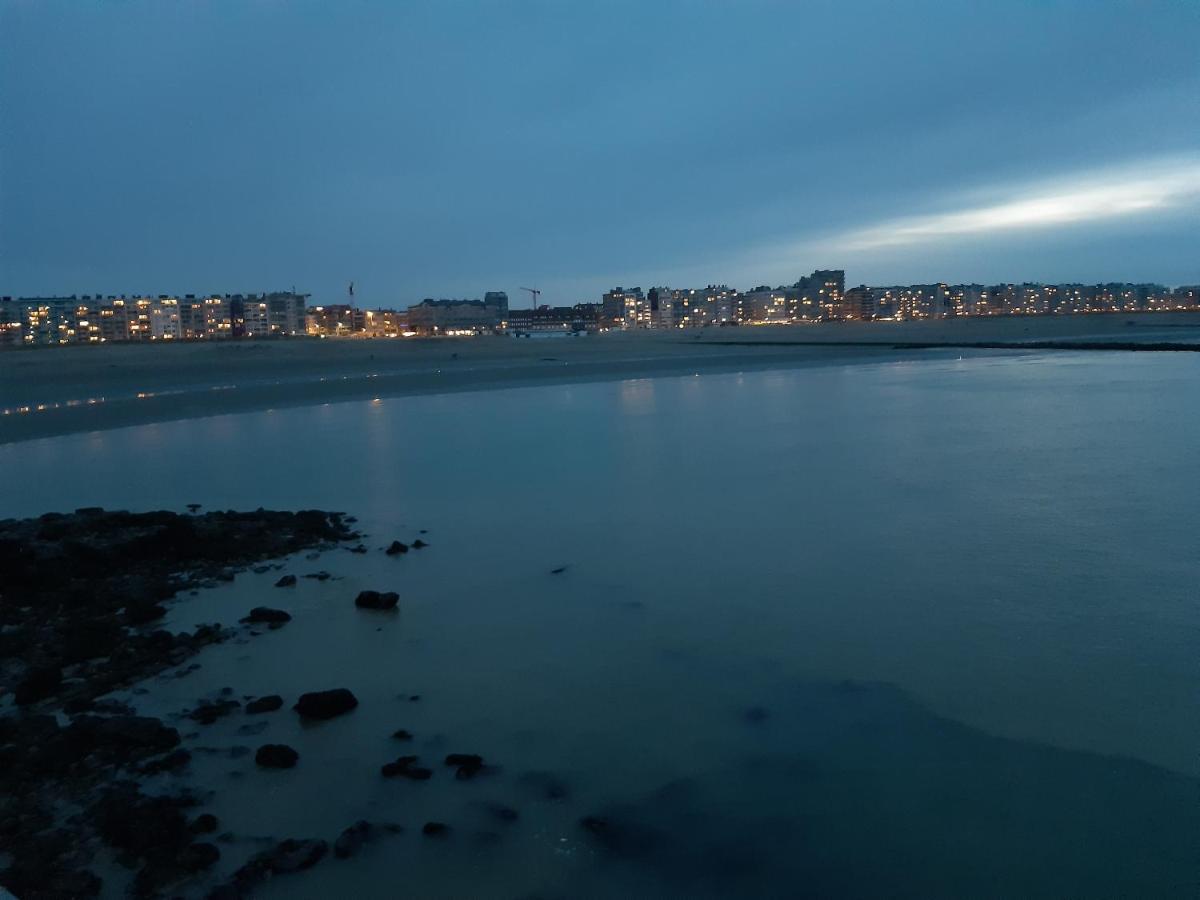 Nieuwpoort Marjolaine Prachtig Zeezicht - 4De Verdiep -Op De Dijk 5Pers Kültér fotó