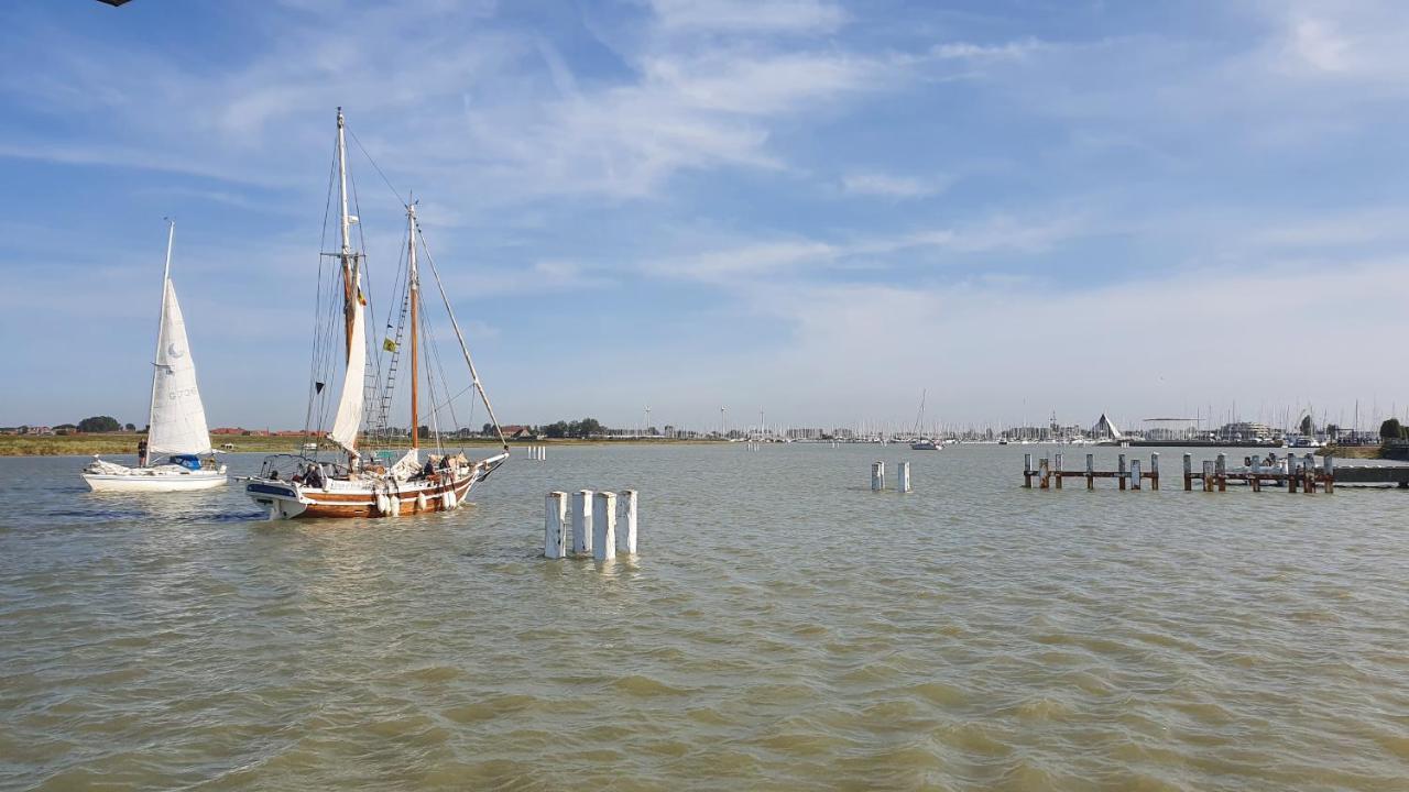 Nieuwpoort Marjolaine Prachtig Zeezicht - 4De Verdiep -Op De Dijk 5Pers Kültér fotó
